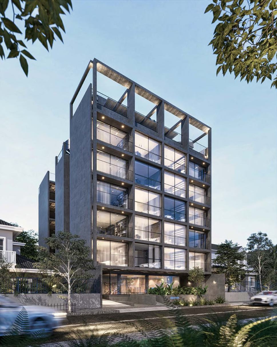 Beton Brut — imagen del brochure de la desarrolladora