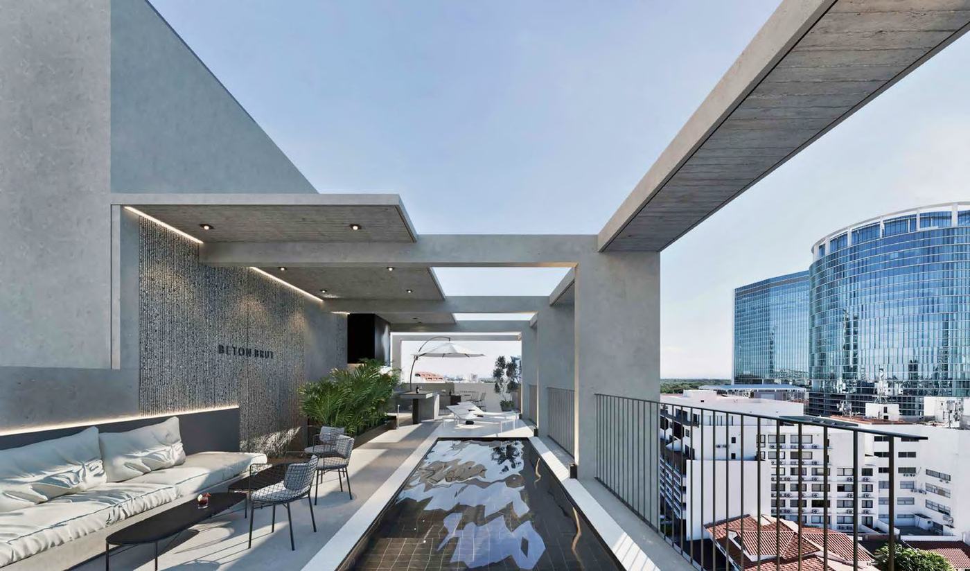 Beton Brut — imagen del brochure de la desarrolladora