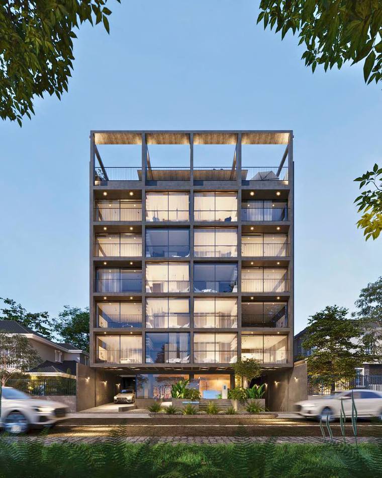 Render de Beton Brut, imagen referencial