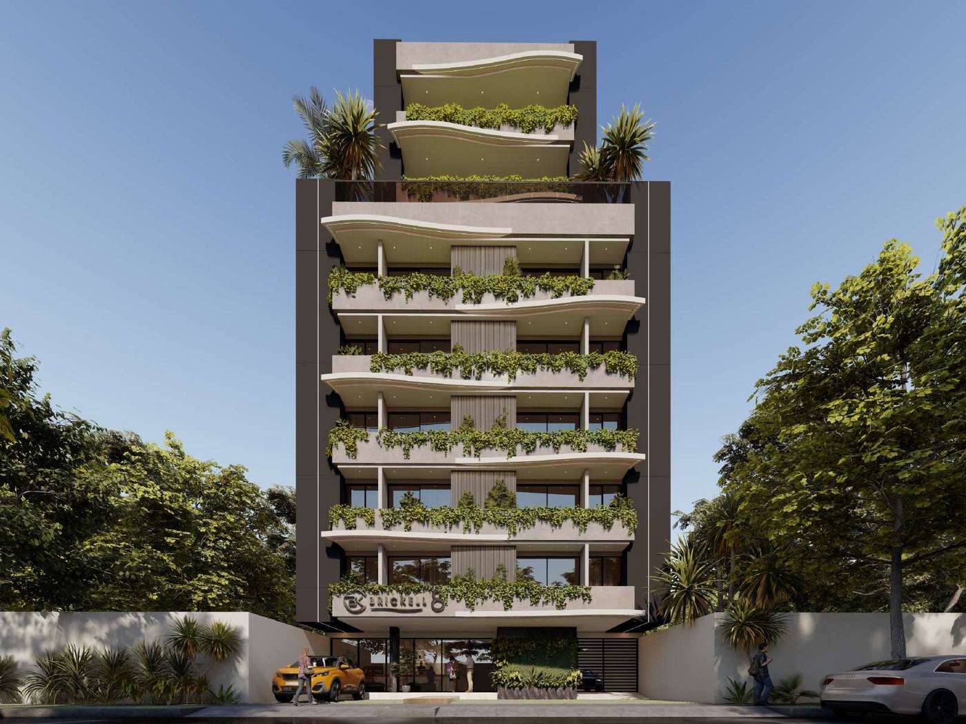 Render de Brickel 8, Zona Norte