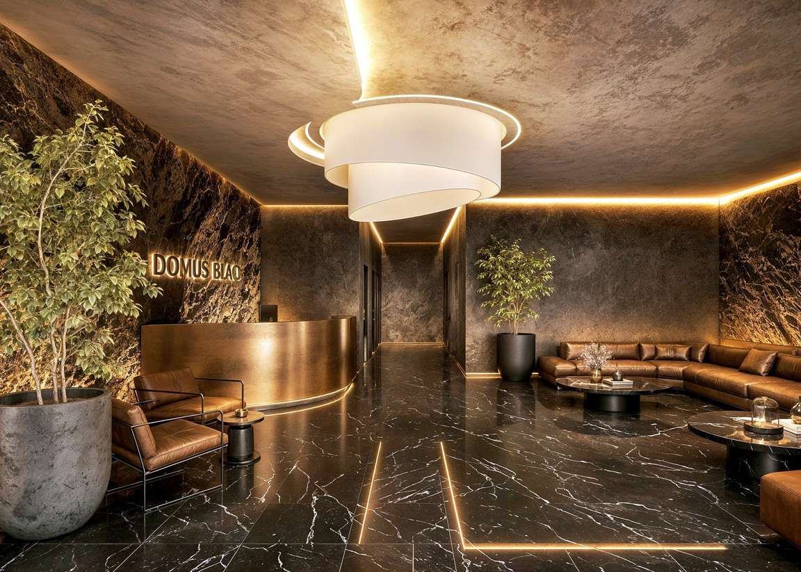 Domus Black — imagen del brochure de la desarrolladora
