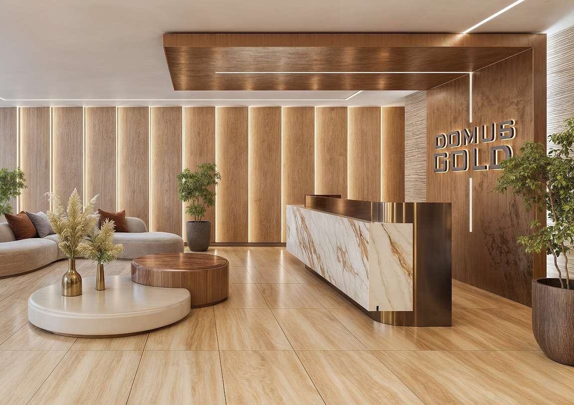 Domus Gold — imagen del brochure de la desarrolladora
