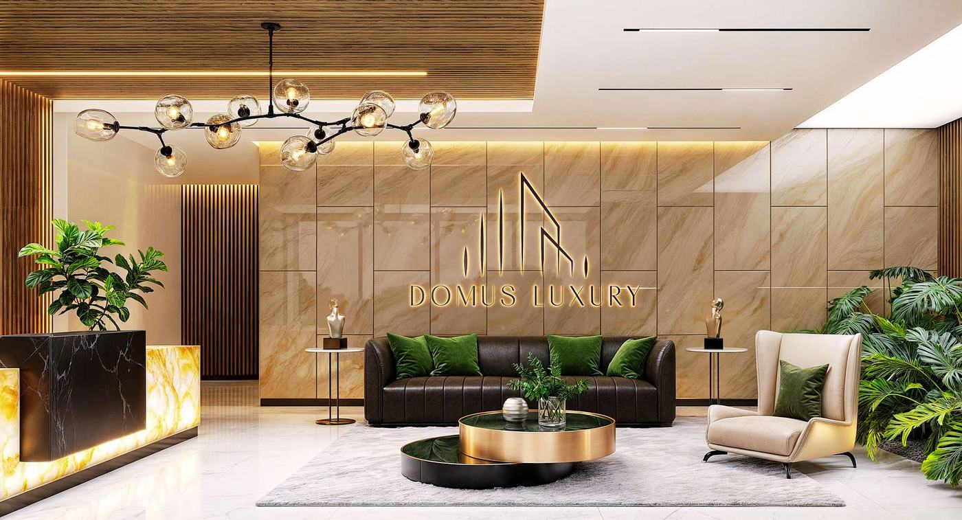 Domus Luxury — imagen del brochure de la desarrolladora