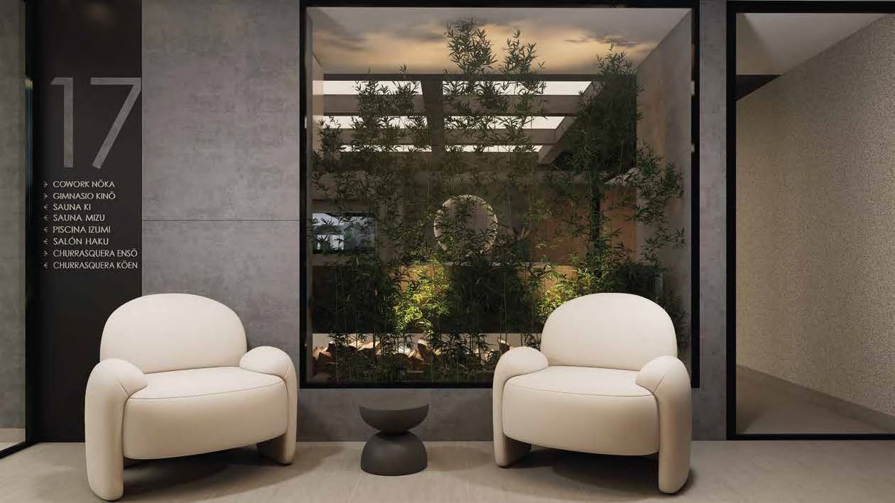 Garden Zen — imagen del brochure de la desarrolladora