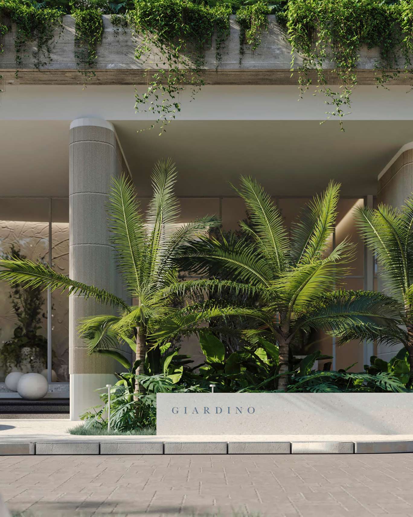 Giardino — imagen del brochure de la desarrolladora