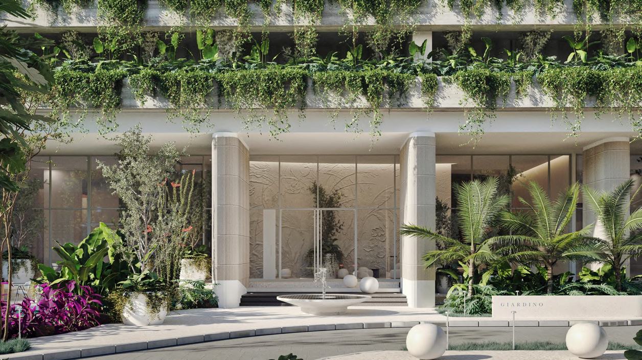 Giardino — imagen del brochure de la desarrolladora