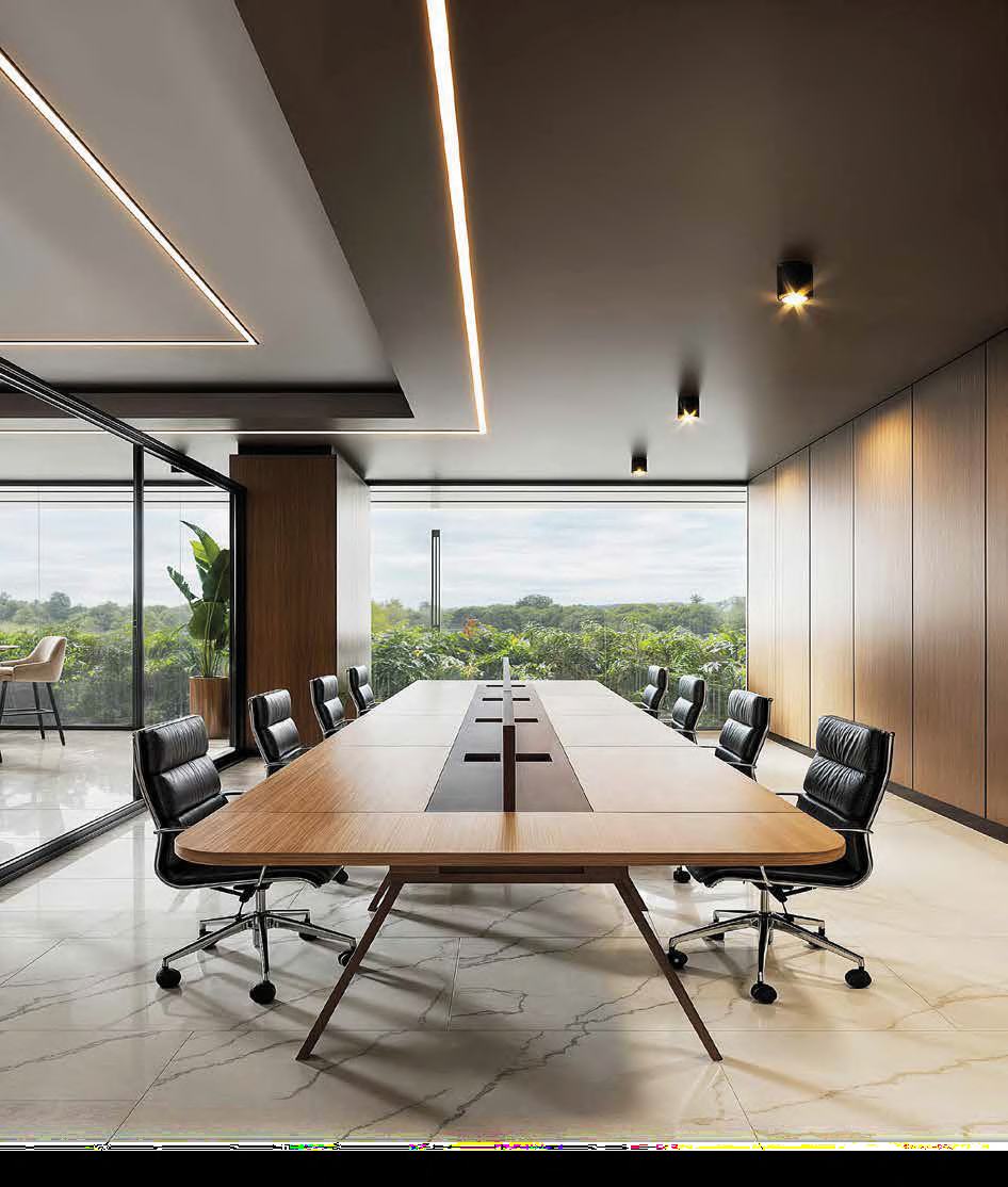 Sala de reuniones, render de Sky Equinox