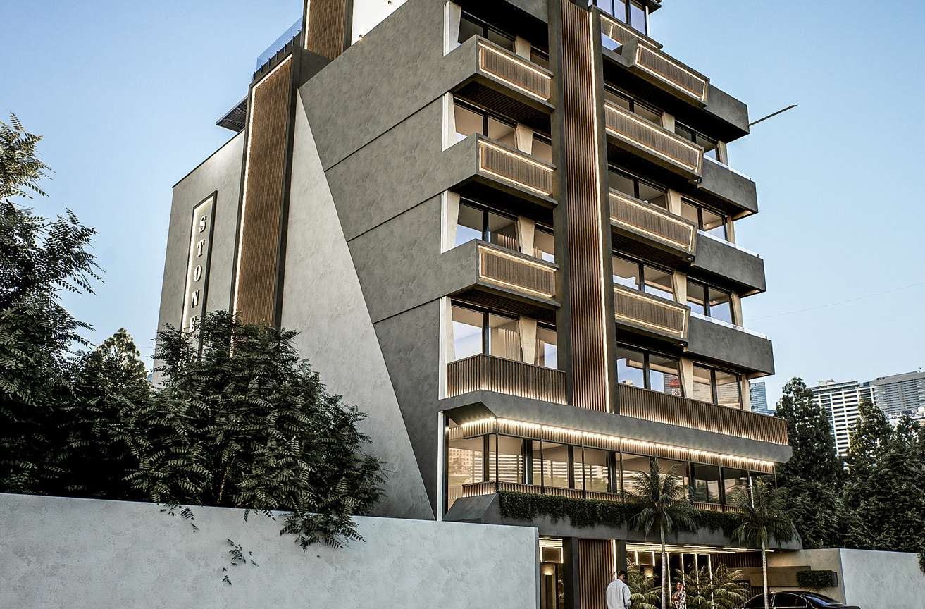 Stone 5 — imagen del brochure de la desarrolladora