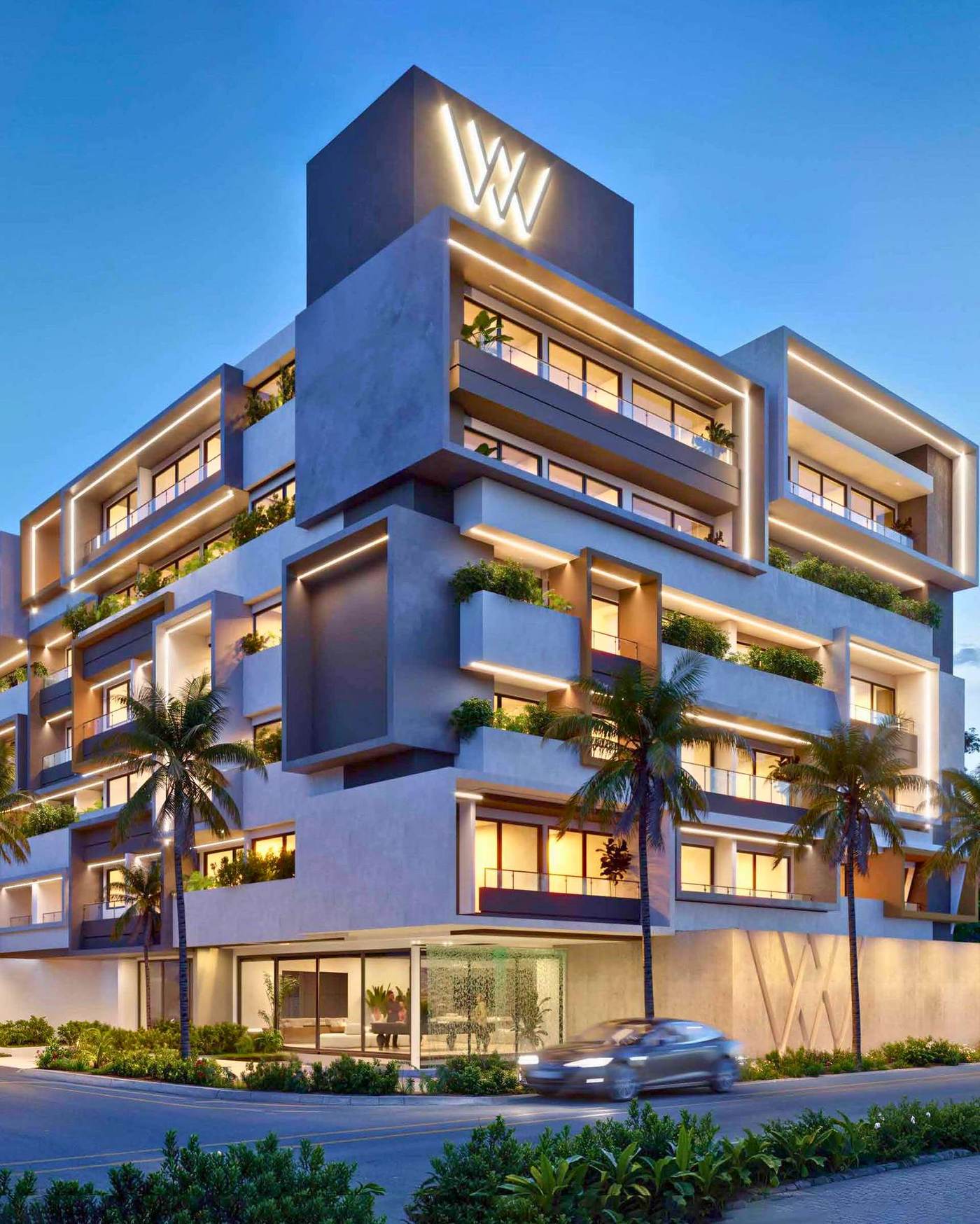 Westgate Boutique — imagen del brochure de la desarrolladora